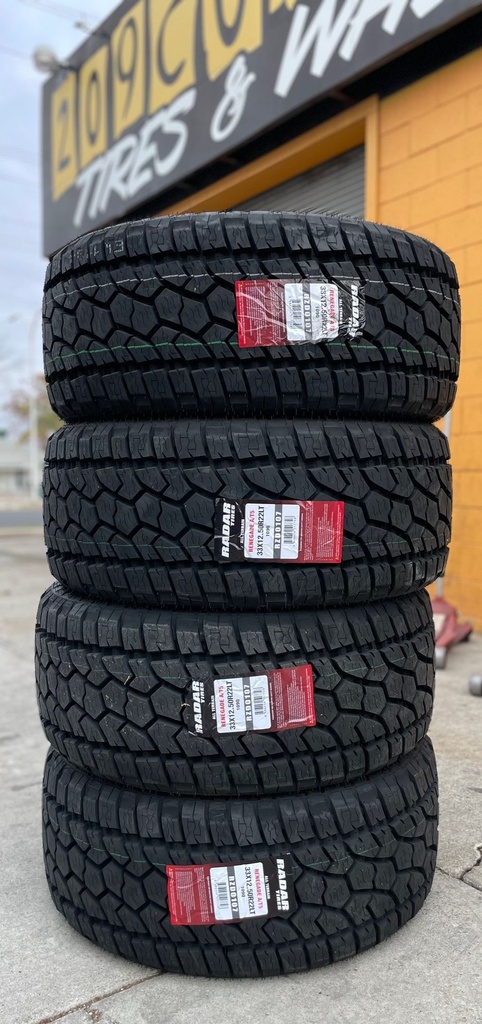 205/80R16 RADAR RENEGADE A/T5 104T XL M+S 3PMSF 500AA**45K**+ROAD HAZARD