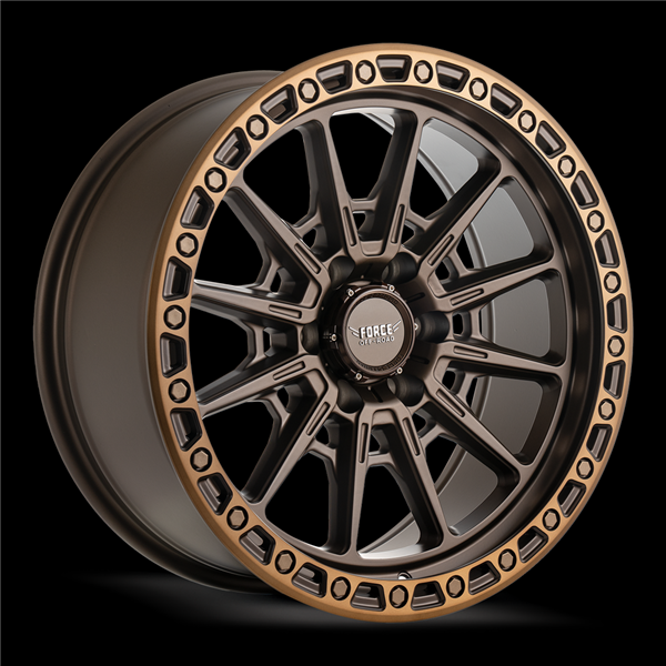 F46 20X9 6X139.7 +0MM 106.1 GLOSS BRONZE MACHINED BROWN TINT