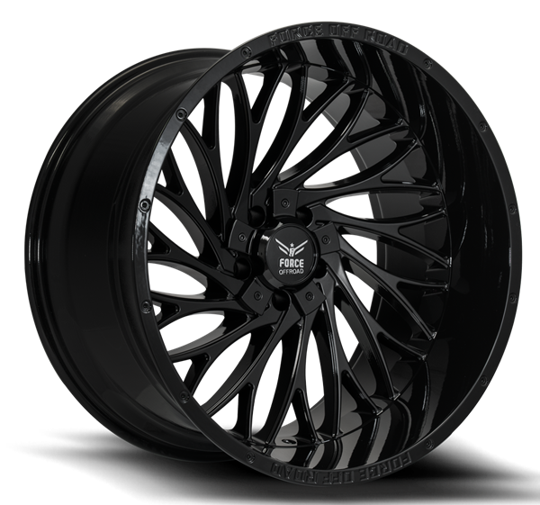 F50 20X10 5X127/139.7 -12MM 78.1 GLOSS BLACK
