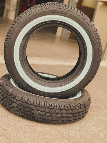 155/80R13 TORNEL CLASSIC WSW 79S *SHAVED WHITEWALLS**