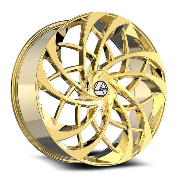 AZARA AZA-540 GOLD 24X9.0 5X115/5X120 +15 +78.10 *NC*