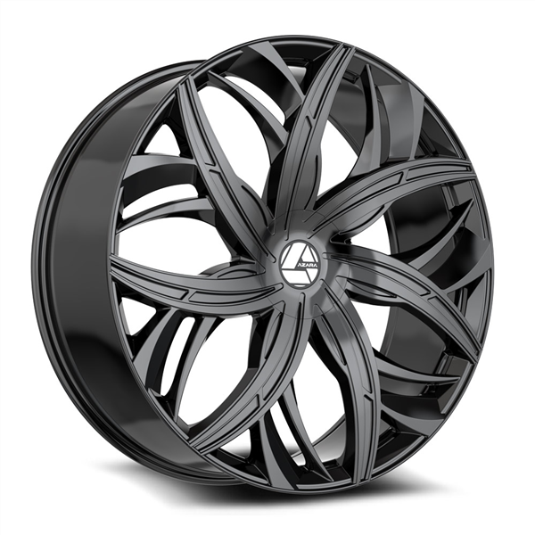 AZARA AZA-541 GLOSS BLACK 18X8.0 5X100/5X114.3 +35 +74.10 *NC*