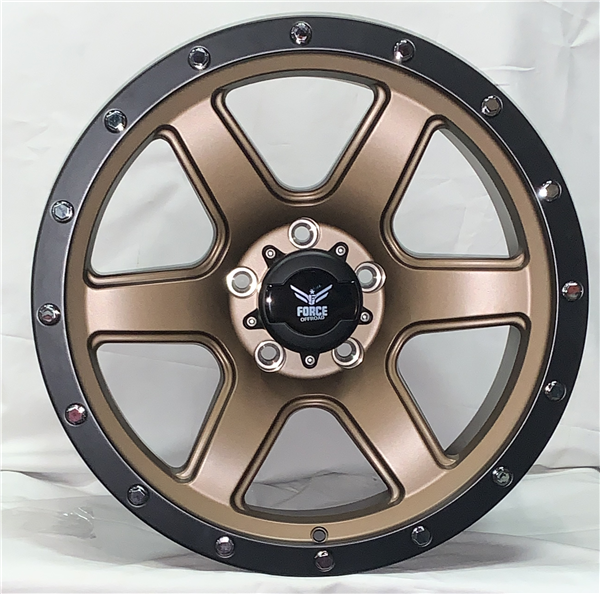 FORCE F18 18X9 6X139.7 -12 C.B106.1 BRONZE
