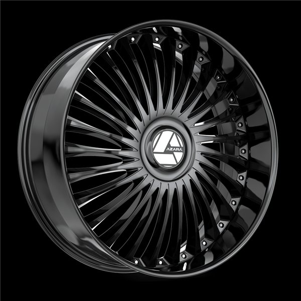 AZARA AZX-103 GLOSS BLACK 18X8.0 5X112/5X114.3 +35 +74.10 *NC*