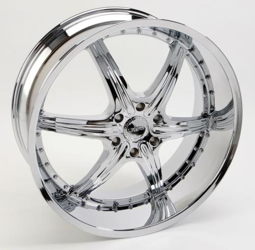 BASSANI-B105 CHROME 28X10 6X5.5 +30