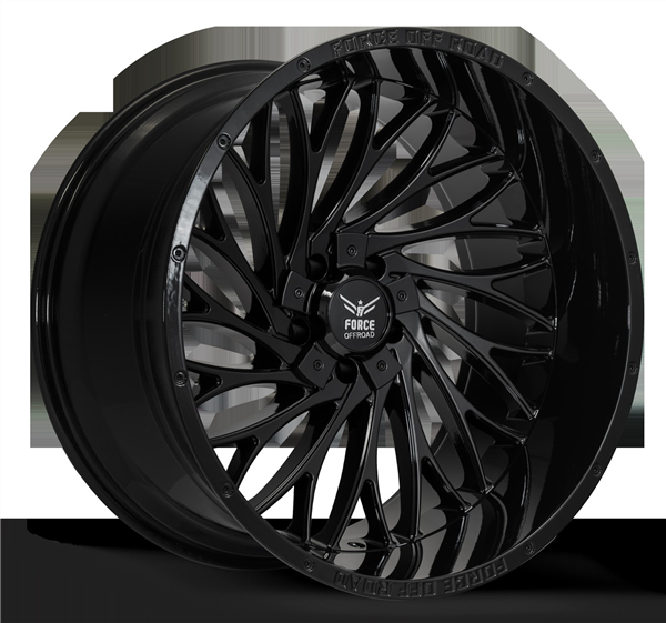 FORCE OFFROAD F50 22X12 5X139.7/150 -44MM 110.3 GLOSS BLACK