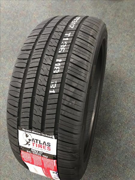 245/40R19 Atlas Tire Force HP 98V, XL All Season High Performance ***40K Miles***** 3