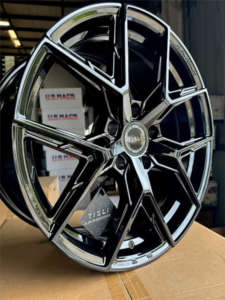 HYPERION 19X9.5 5X114.3 +35MM 73.1 GLOSS BLACK *** FLOW FORM***