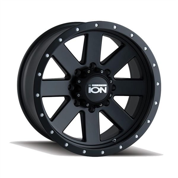 ION 134 18X9 6X139.7 +18 CB106MM MATTE BLACK