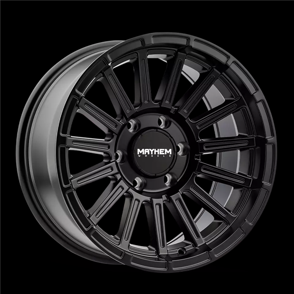 MAYHEM COMPASS 17X9 5X127 -6MM 78.1 MATTE BLACK