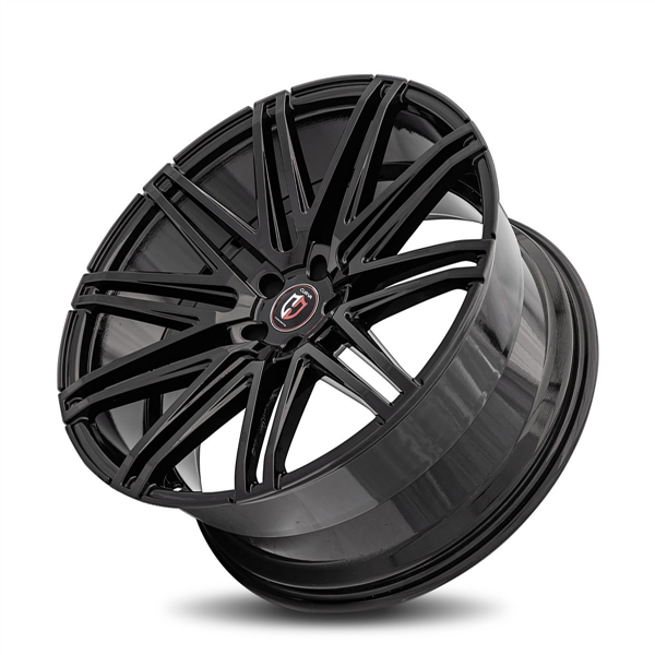 CURVA CONCEPTS-C48 GLOSS BLACK 22X10.5 5X115 +25 +71.5 *STAGGERED*