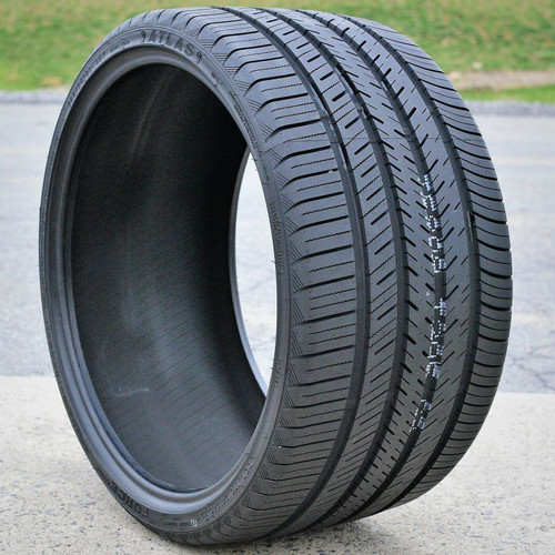 255/30R20 Atlas Tire Force UHP 92W, XL All Season High Performance 520AAA***40K***** 3
