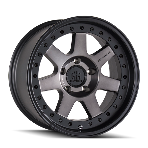 MAYHEM PRODIGY 8300 18X9 5X127 MATTE BLACK W/BRONZE TINT 0MM 78.1MM