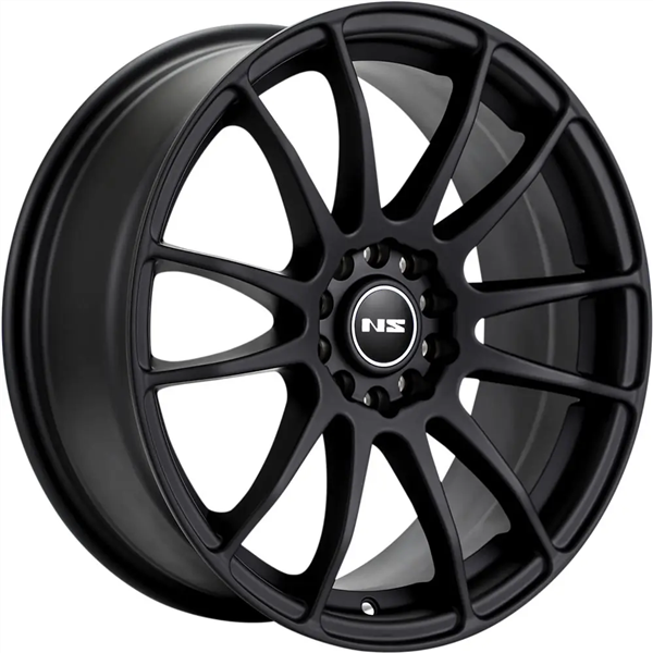 NS1204 16X7 5X100/114.3 +38MM 73.1 MATTE BLACK