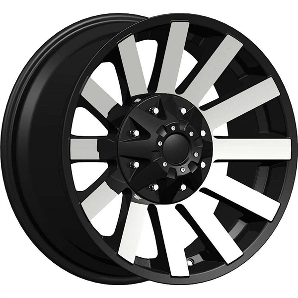 DCENTI-DW980 BLACK/MACHINE 20X9.0 8X6.5 +0 +125