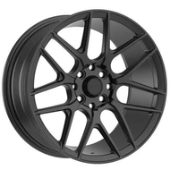 DEFY-WHEELS D17 GLOSS BLACK 18X8.0 5X108/5X114.3 +38 +74.1
