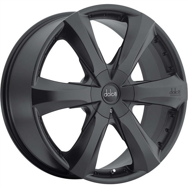DOLCE-D34 MATTE BLACK 20X8.5 6X135/6X5.5 +30 +106.2