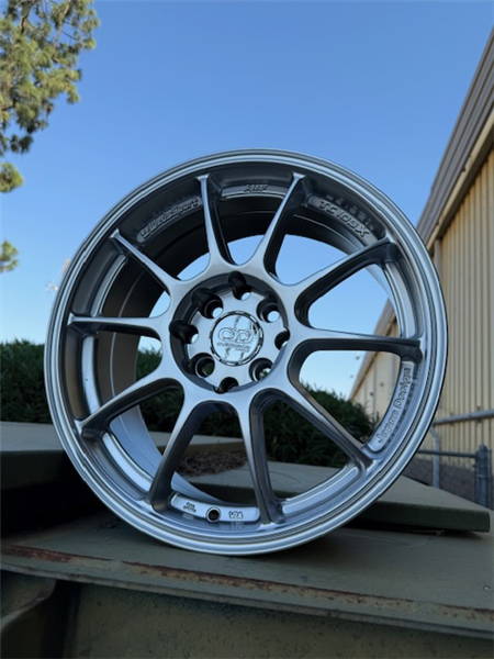 OD2 16X7 4X100/114.3 +35MM 73.1 HYPER SILVER
