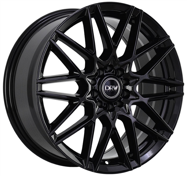 DRW-D17 GLOSS BLACK 18X8.0 5X112/5X4.5 +40 +73.1