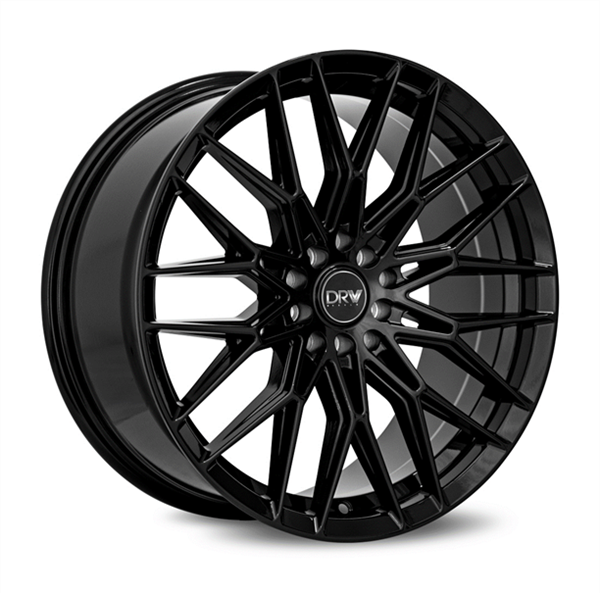 DRW-D21 GLOSS BLACK 17X7.5 5X4.25/5X4.5 +38 +73.1