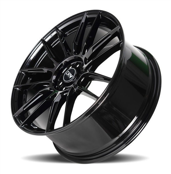 DRW-D22 GLOSS BLACK 18X8.0 5X112/5X4.5 +38 +73.1