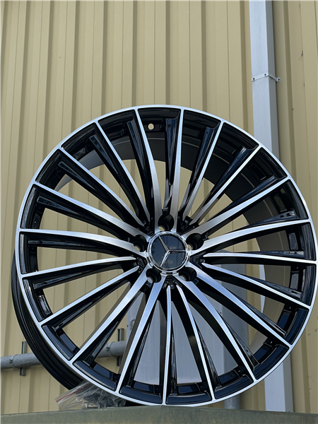 REPLICA 226 21x9 +34mm 5X112 C.B-66.6 BLACK machined face MERCEDES BENZ