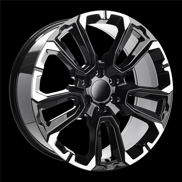 RP-31 24X10 6X139.7 +31MM 78.1 GLOSS BLACK MACHINED
