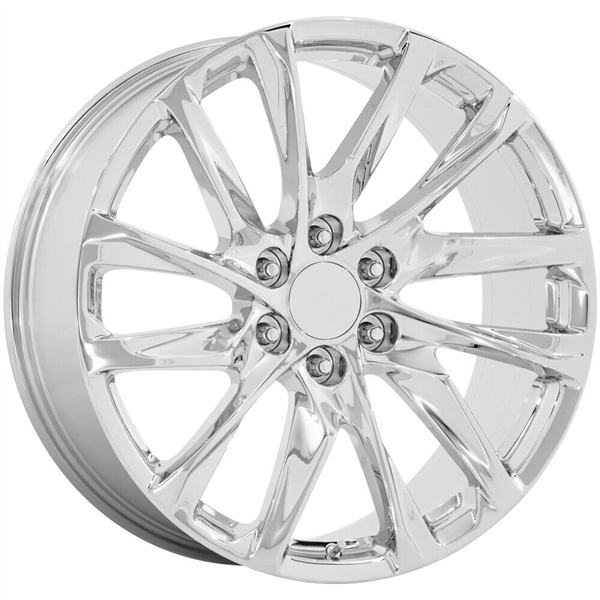RP25 26X10 6X139.7 +30MM 78.1 CHROME ** ESCALADE REPLICA**