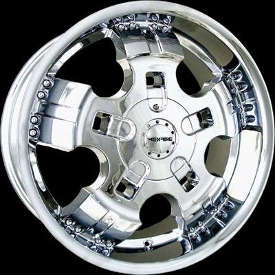 EXFIRE-503 20X9.0 6X5.5 +18 *NO CENTER CAPS*