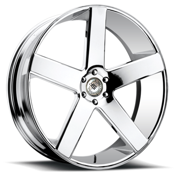 STREET FORCE 24X10 5X127 +15 C.B-78.1 CHROME