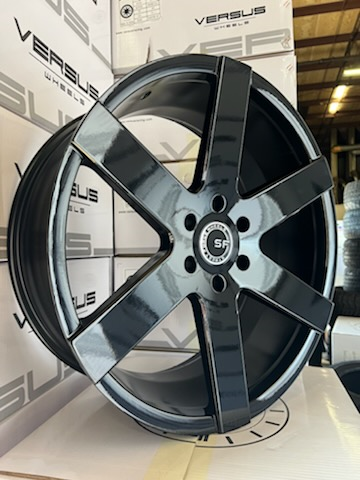 STREET FORCE SF054 24X10 6X139.7 Gloss Black +30 c.b-78.1 ****Special****