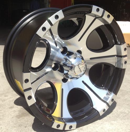 FX-72 BLACK/MACHINE FACE 15X8.0 5X127 +0