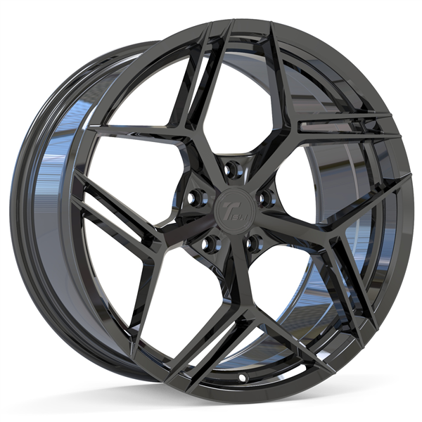 TISLI BLADE19X8.5 5X112 +40MM 66.56 GLOSS BLACK