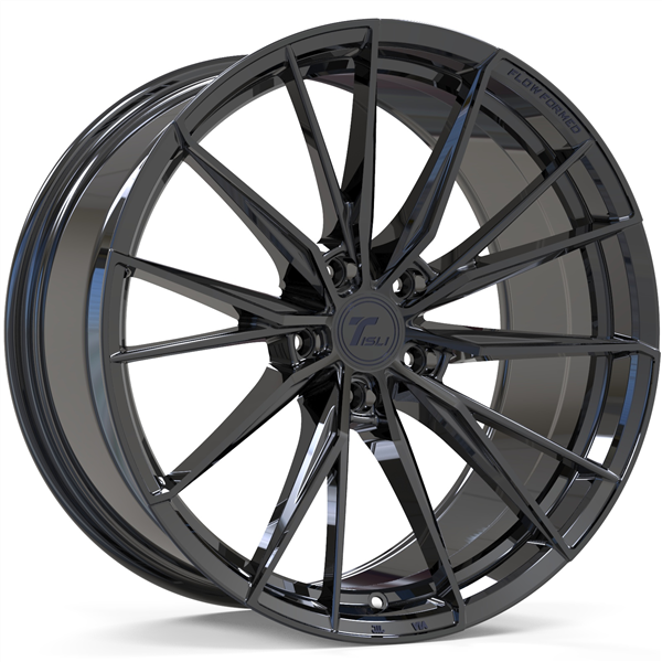 TISLI GALAXY 19X9.5 5X112 +42MM 66.56 GLOSS BLACK