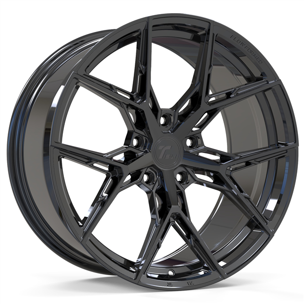 TISLI HYPERION 19X8.5 5X112 +40MM 66.56 GLOSS BLACK
