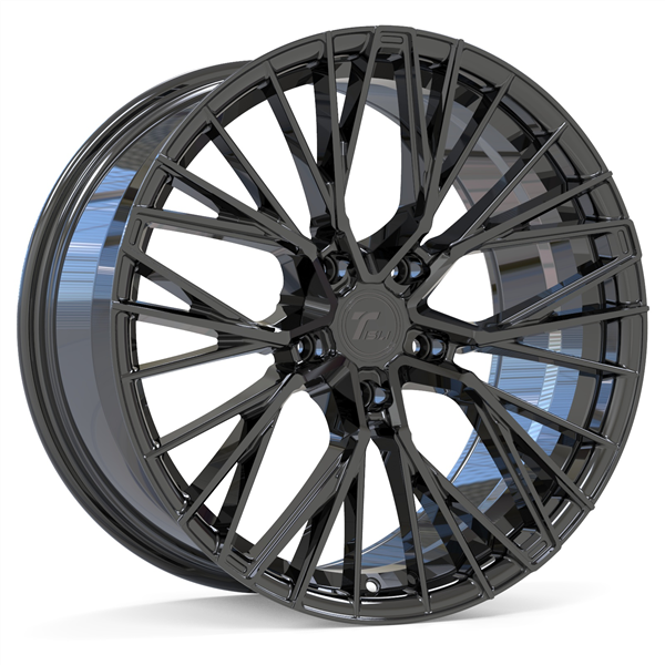 TISLI NIGHTHAWK 20X10 5X112 +42MM 66.56 GLOSS BLACK