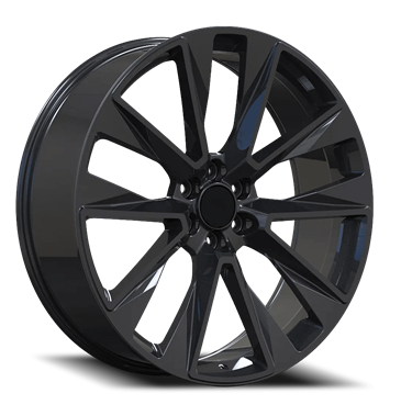 GM-6 GLOSS BLACK 22X9.0 6X5.5 +24 +78.1