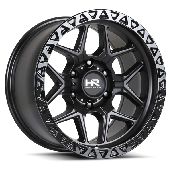 HARDROCK OFFROAD-H107 MATTE BLACK/BLACK LIP 17X9.0 6X135 -12 +87.1