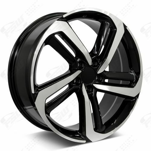 HD-1 GLOSS BLACK/MACHINE FACE 19X8.5 5X4.5 +35 +64.1