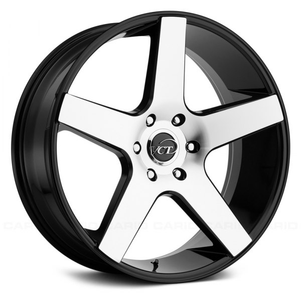 V83 20X8.5 5X114.3 +35 CB73.10 BLACK MACHINED
