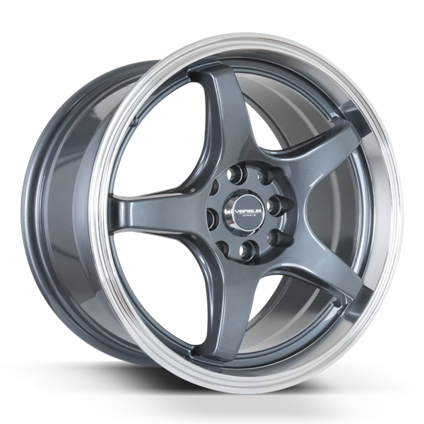VERSUS VS005 17X8 5X100/114.3 +40 CB73.1 GUNMETAL MACHINED LIP