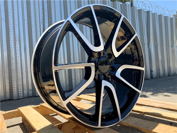 MB-10 GLOSS BLACK/MACHINE FACE 19X8.5 5X112 +35 +66.6