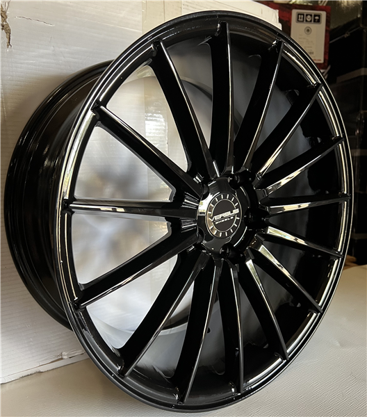 VS06 18X8 5X112 +35 CB73.1 GLOSS BLACK