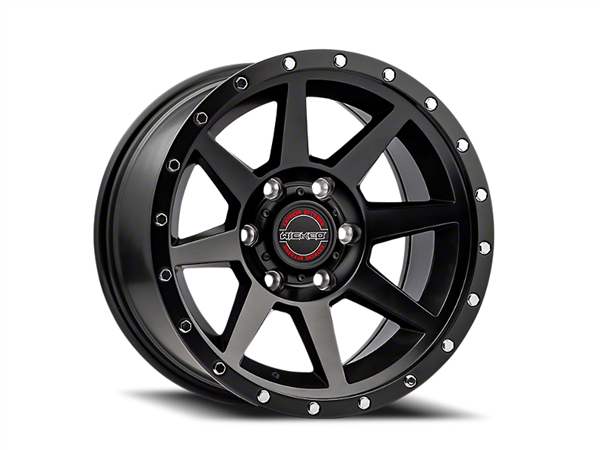 Wicked Offroad W935 17x9 5x127 Satin Black 0mm 78.1mm