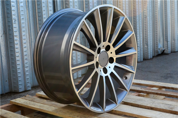 MB-4 GUN METAL/MACHINE FACE 20X8.5 5X112 +35 +66.6