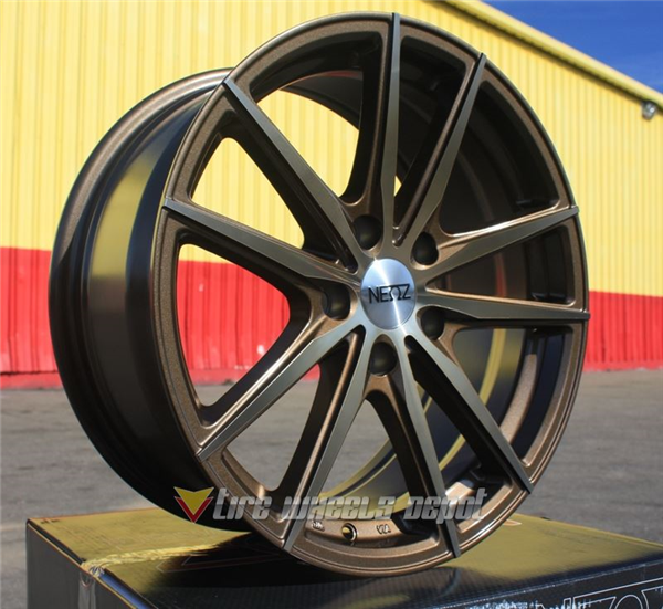 NEOZ-NZ5018 TITANIUM 18X8.0 5X4.5+35+73.1