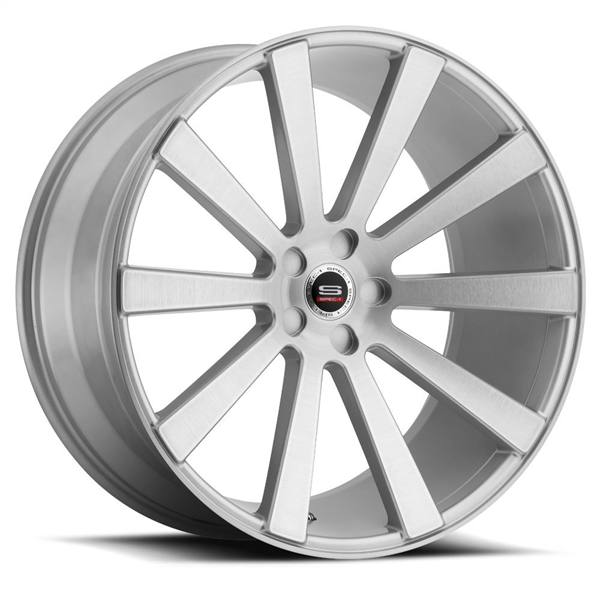 SPEC-1 LUXURY SPL-002 SILVER/BRUSHED 20X10.5 BLANK +42 +73.1 *STAGGERED* *5X112/5X115/5X4.75*