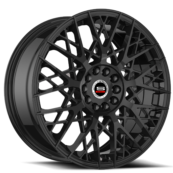 SPEC-1 RACING SP-53 GLOSS BLACK 20X8.5 5X112/5X4.5 +38 +73.1 *RT*