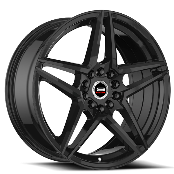 SPEC-1 RACING SP-54 GLOSS BLACK 18X8.0 5X4.5/5X4.75 +38 +73.1