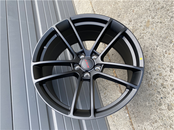 SR-4 MATTE BLACK 20X11 5X115 +22 +71.5